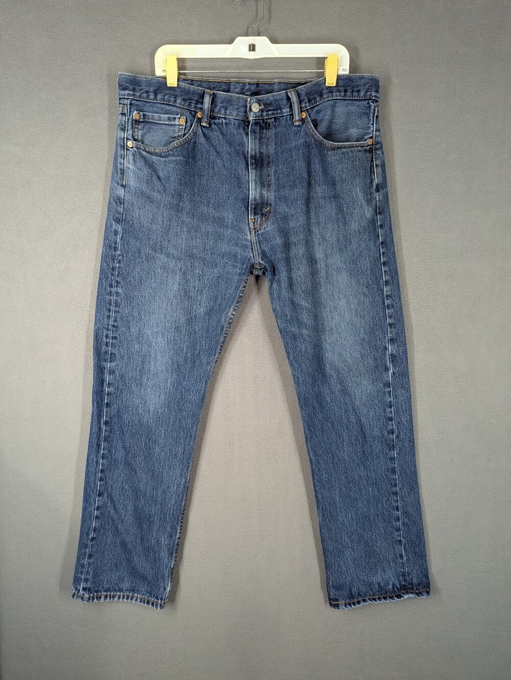 Levi's 505 Jeans Mens 38x30 Regular Fit Straight Leg